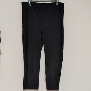 Tribal Black Knit Ponte Leggings